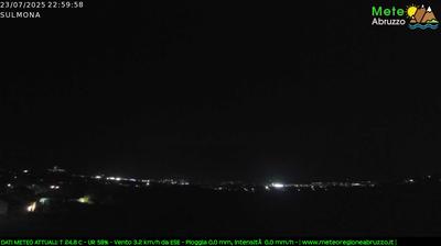 immagine della webcam nei dintorni di Salle: webcam Sulmona