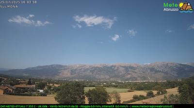 immagine della webcam nei dintorni di Pretoro: webcam Sulmona