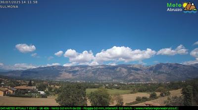 immagine della webcam nei dintorni di Rocca Pia: webcam Sulmona