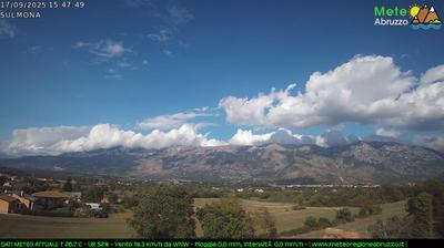 Preview delle webcam di Sulmona