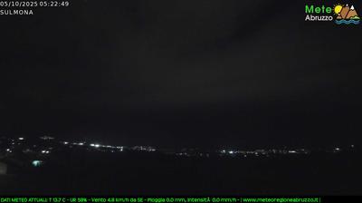 immagine della webcam nei dintorni di Cansano: webcam Sulmona