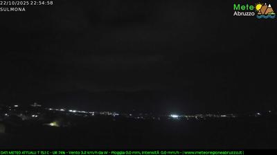 immagine della webcam nei dintorni di Gagliano Aterno: webcam Sulmona