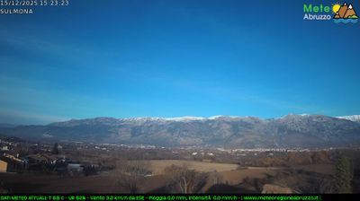 immagine della webcam nei dintorni di Ortona dei Marsi: webcam Sulmona