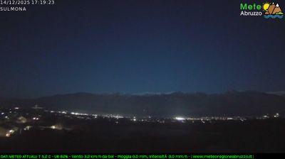 immagine della webcam nei dintorni di Aremogna: webcam Sulmona