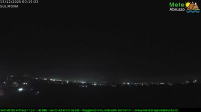 immagine della webcam nei dintorni di Bisegna: webcam Sulmona