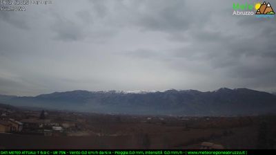 immagine della webcam nei dintorni di Ortona dei Marsi: webcam Sulmona
