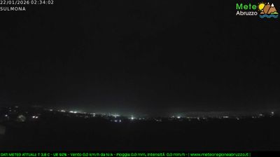 immagine della webcam nei dintorni di Campo di Giove: webcam Sulmona