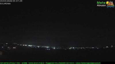 immagine della webcam nei dintorni di Campo di Giove: webcam Sulmona