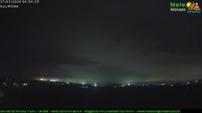 immagine della webcam nei dintorni di Roccacaramanico: webcam Sulmona