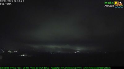 immagine della webcam nei dintorni di Ortona dei Marsi: webcam Sulmona