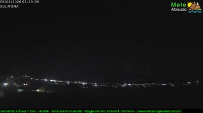 immagine della webcam nei dintorni di Caramanico Terme: webcam Sulmona