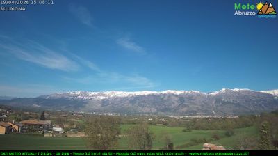 immagine della webcam nei dintorni di Pacentro: webcam Sulmona