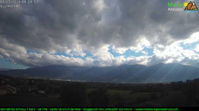 immagine della webcam nei dintorni di Passolanciano-Majelletta: webcam Sulmona