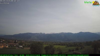 immagine della webcam nei dintorni di Scanno: webcam Sulmona