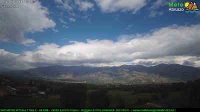 immagine della webcam nei dintorni di Ortona dei Marsi: webcam Sulmona