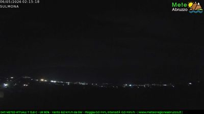 immagine della webcam nei dintorni di Ortona dei Marsi: webcam Sulmona
