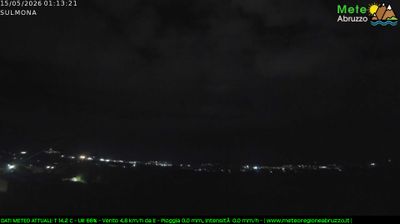 immagine della webcam nei dintorni di Salle: webcam Sulmona