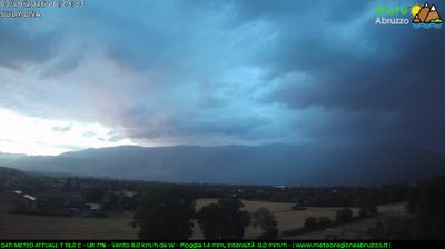 immagine della webcam nei dintorni di Cansano: webcam Sulmona