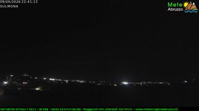 immagine della webcam nei dintorni di Campo di Giove: webcam Sulmona