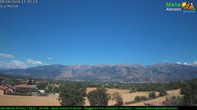 immagine della webcam nei dintorni di Scanno: webcam Sulmona