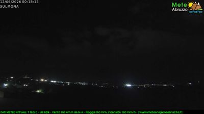 immagine della webcam nei dintorni di Ortona dei Marsi: webcam Sulmona