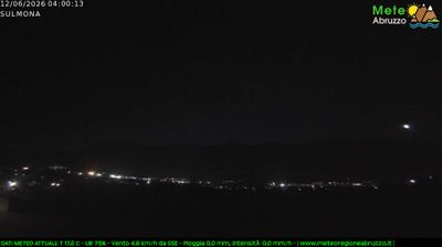 immagine della webcam nei dintorni di Campo di Giove: webcam Sulmona