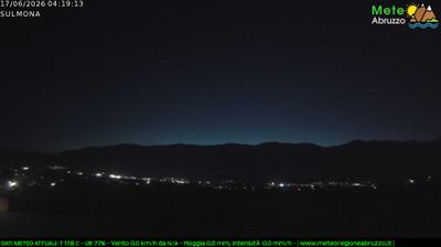 immagine della webcam nei dintorni di Passolanciano-Majelletta: webcam Sulmona