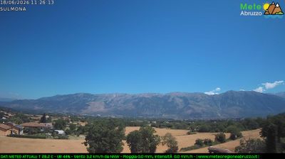 immagine della webcam nei dintorni di Pescasseroli: webcam Sulmona