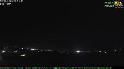 immagine della webcam nei dintorni di Campo di Giove: webcam Sulmona