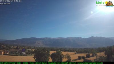 immagine della webcam nei dintorni di Pescasseroli: webcam Sulmona