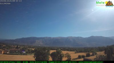 immagine della webcam nei dintorni di Roccacaramanico: webcam Sulmona