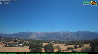 immagine della webcam nei dintorni di Scanno: webcam Sulmona