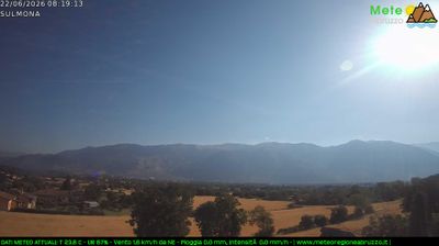 immagine della webcam nei dintorni di Pescocostanzo: webcam Sulmona