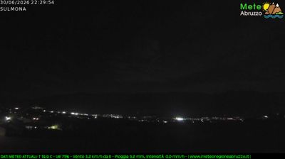 immagine della webcam nei dintorni di Salle: webcam Sulmona