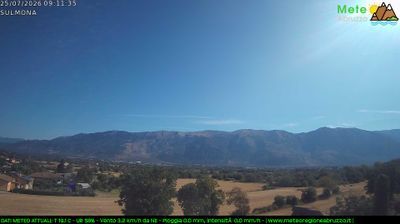 immagine della webcam nei dintorni di Rivisondoli: webcam Sulmona