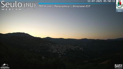 immagine della webcam nei dintorni di Villanova Tulo: webcam Seulo