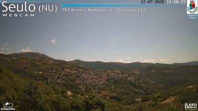 immagine della webcam nei dintorni di Villanova Tulo: webcam Seulo