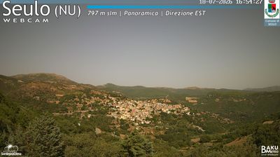 immagine della webcam nei dintorni di Villanova Tulo: webcam Seulo