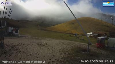 immagine della webcam nei dintorni di Campo Imperatore: webcam Rocca di Cambio