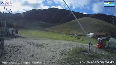 immagine della webcam nei dintorni di Lucoli: webcam Campo Felice