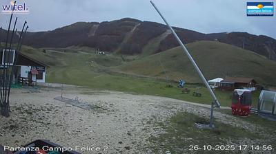 immagine della webcam nei dintorni di Prati di Tivo: webcam Rocca di Cambio