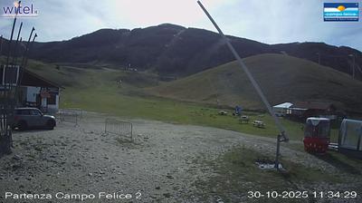 immagine della webcam nei dintorni di L'Aquila: webcam Rocca di Cambio