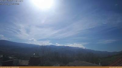 immagine della webcam nei dintorni di Monteroduni: webcam Colle d'Anchise