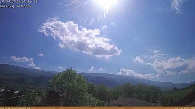 immagine della webcam nei dintorni di Campitello Matese: webcam Colle d'Anchise