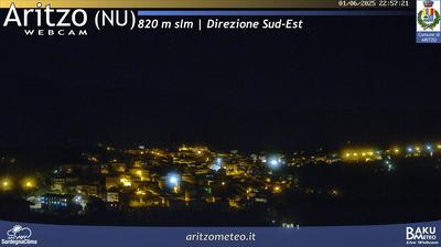 immagine della webcam nei dintorni di Bruncu Spina: webcam Aritzo