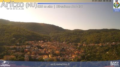 immagine della webcam nei dintorni di Bruncu Spina: webcam Aritzo
