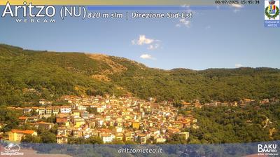 immagine della webcam nei dintorni di Bruncu Spina: webcam Aritzo