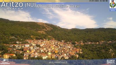 immagine della webcam nei dintorni di Bruncu Spina: webcam Aritzo