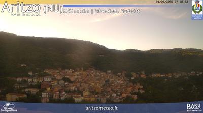 immagine della webcam nei dintorni di Tiscali: webcam Aritzo