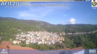 immagine della webcam nei dintorni di Bruncu Spina: webcam Aritzo